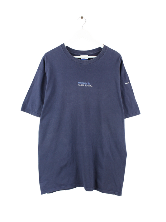 Reebok Faded T-Shirt Blau XXL