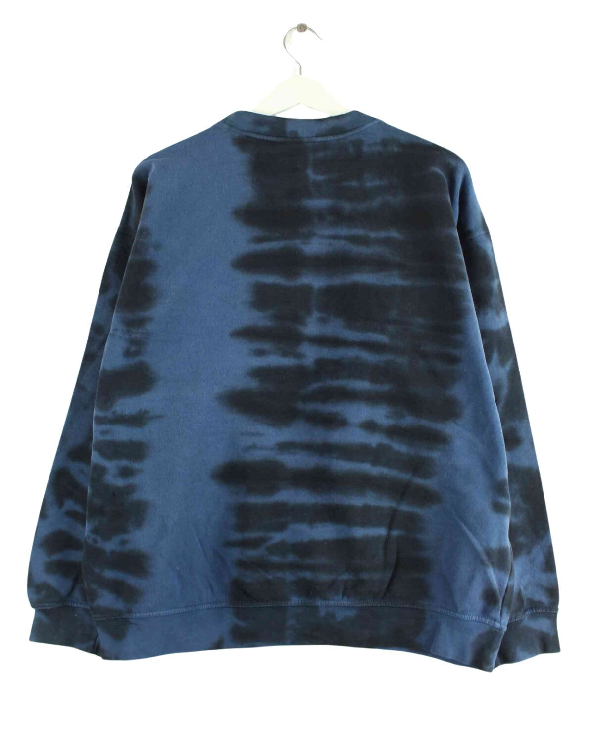 Adidas 90s Vintage Tie Dye Sweater Blau M (back image)