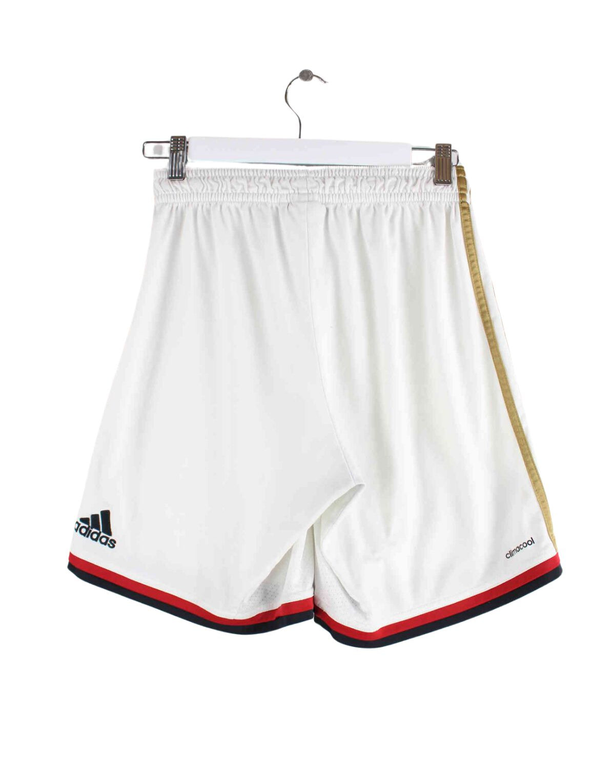 Adidas Damen AC Mailand Shorts Weiß XS (back image)
