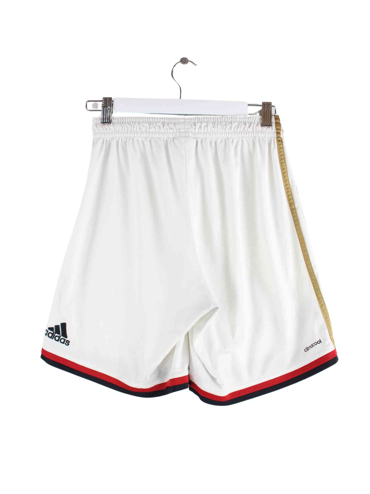 Adidas Damen AC Mailand Shorts Weiß XS (back image)