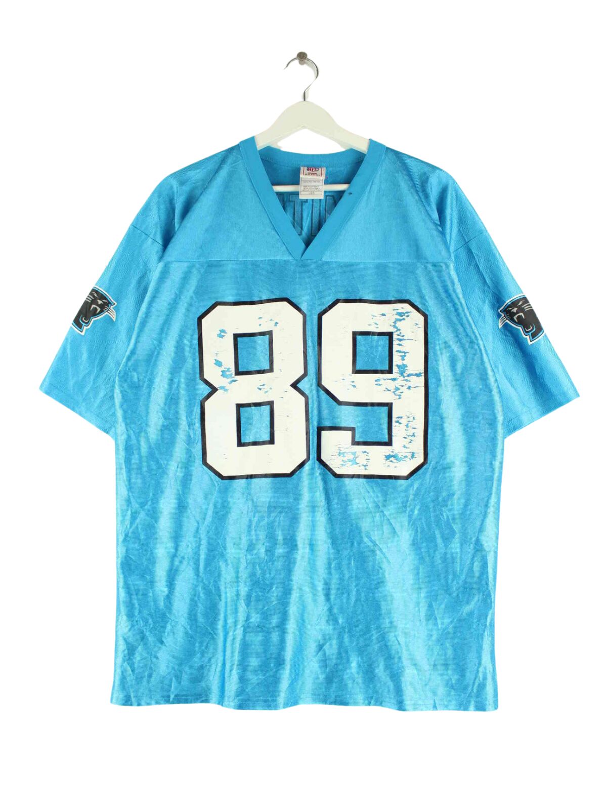 NFL y2k Carolina Panthers Smith #89 Jersey Blau L (front image)