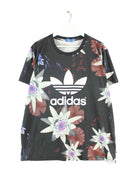 Adidas Flowers Motive T-Shirt Mehrfarbig XL (front image)