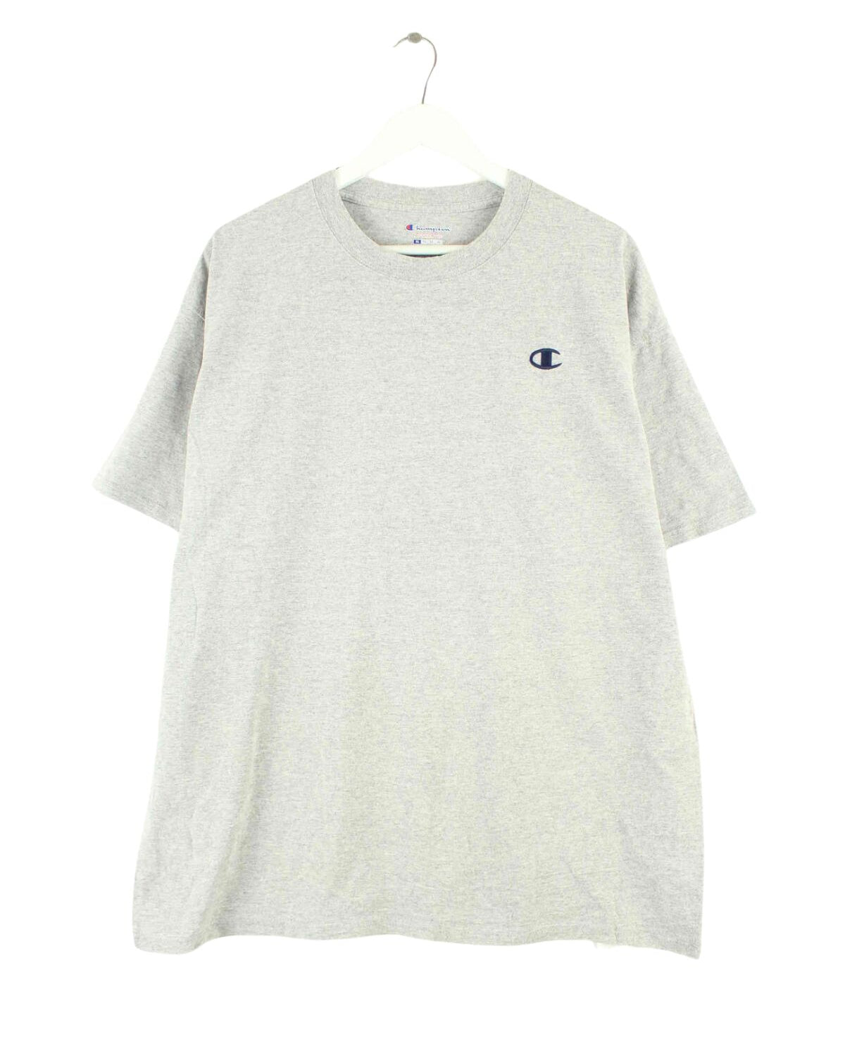 Champion Embroidered T-Shirt Grau XL (front image)