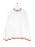 Puma Spellout Embroidered Sweater Weiß L (front image)