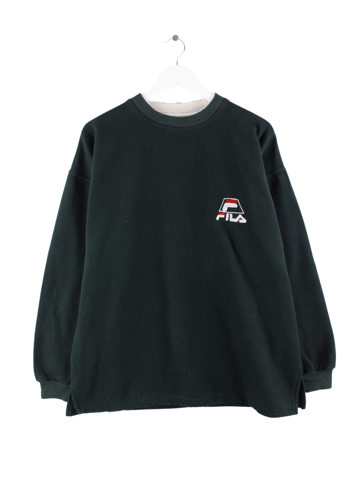 Fila Big Logo Sweater Grün XL