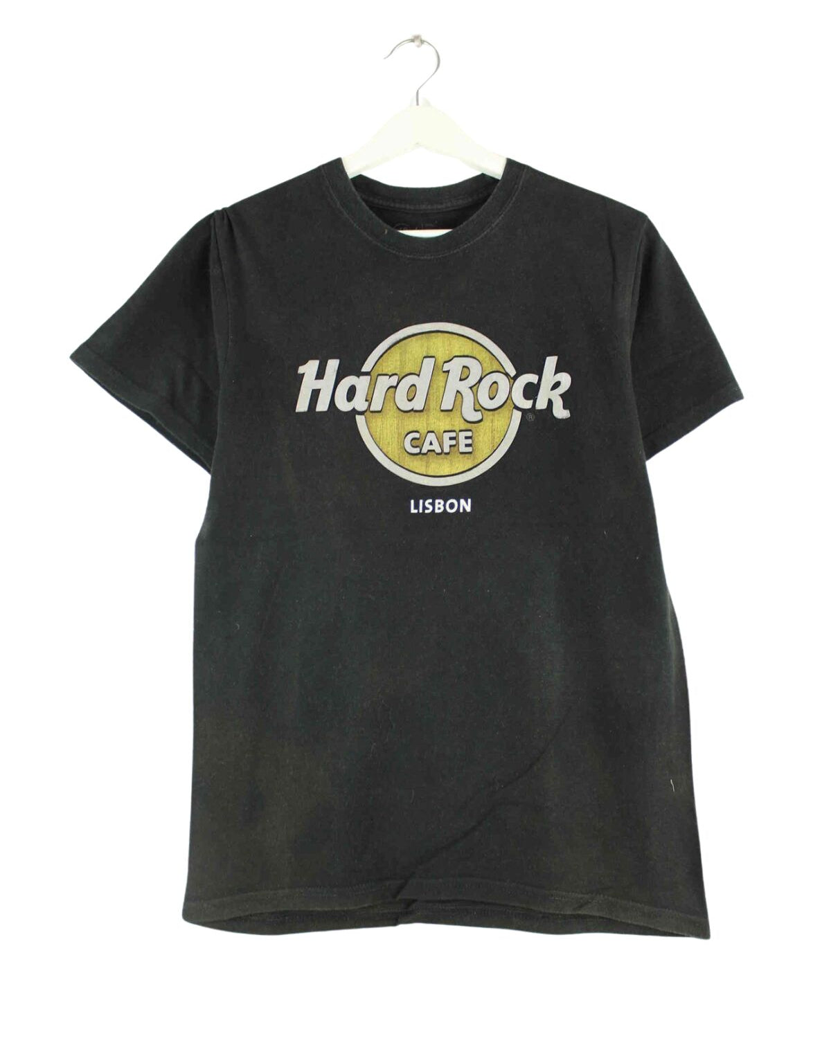 Hard Rock Cafe Lisbon Print T-Shirt Schwarz S (front image)