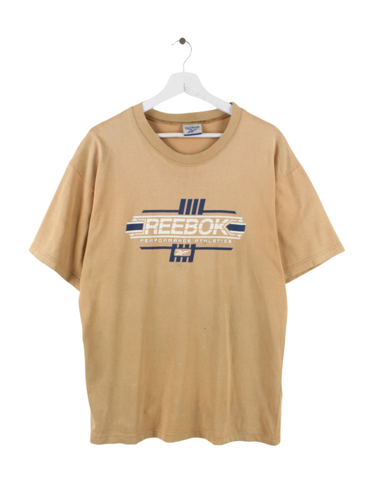 Reebok 90s Print T-Shirt Braun M