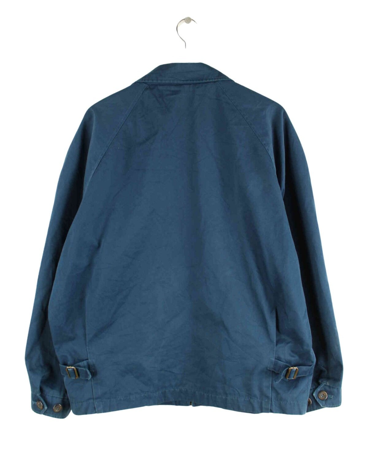 Lacoste 90s Vintage Harrington Jacke Blau L (back image)