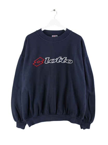 Lotto Embroidered Logo Sweater Blau XL