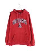 Vintage South Dakota Coyotes Embroidered Hoodie Rot XXL (front image)