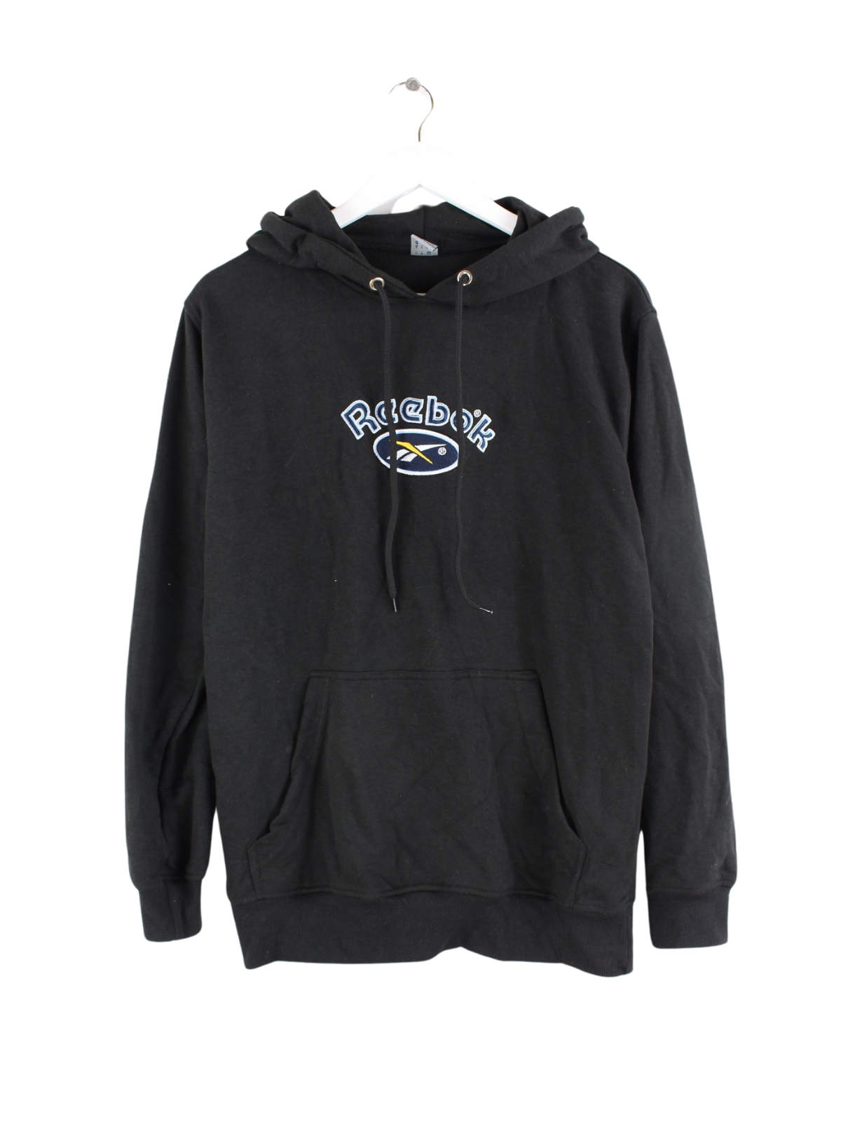 Reebok Embroidered Hoodie Schwarz S Peeces