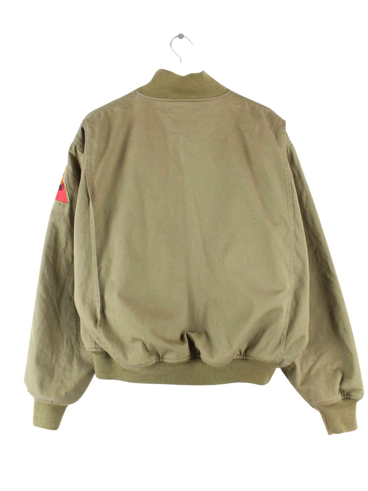 Vintage 90s US Panzer Jacke Khaki M (back image)