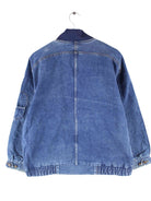 Vintage Damen 90s Jeans Jacke Blau XL (back image)