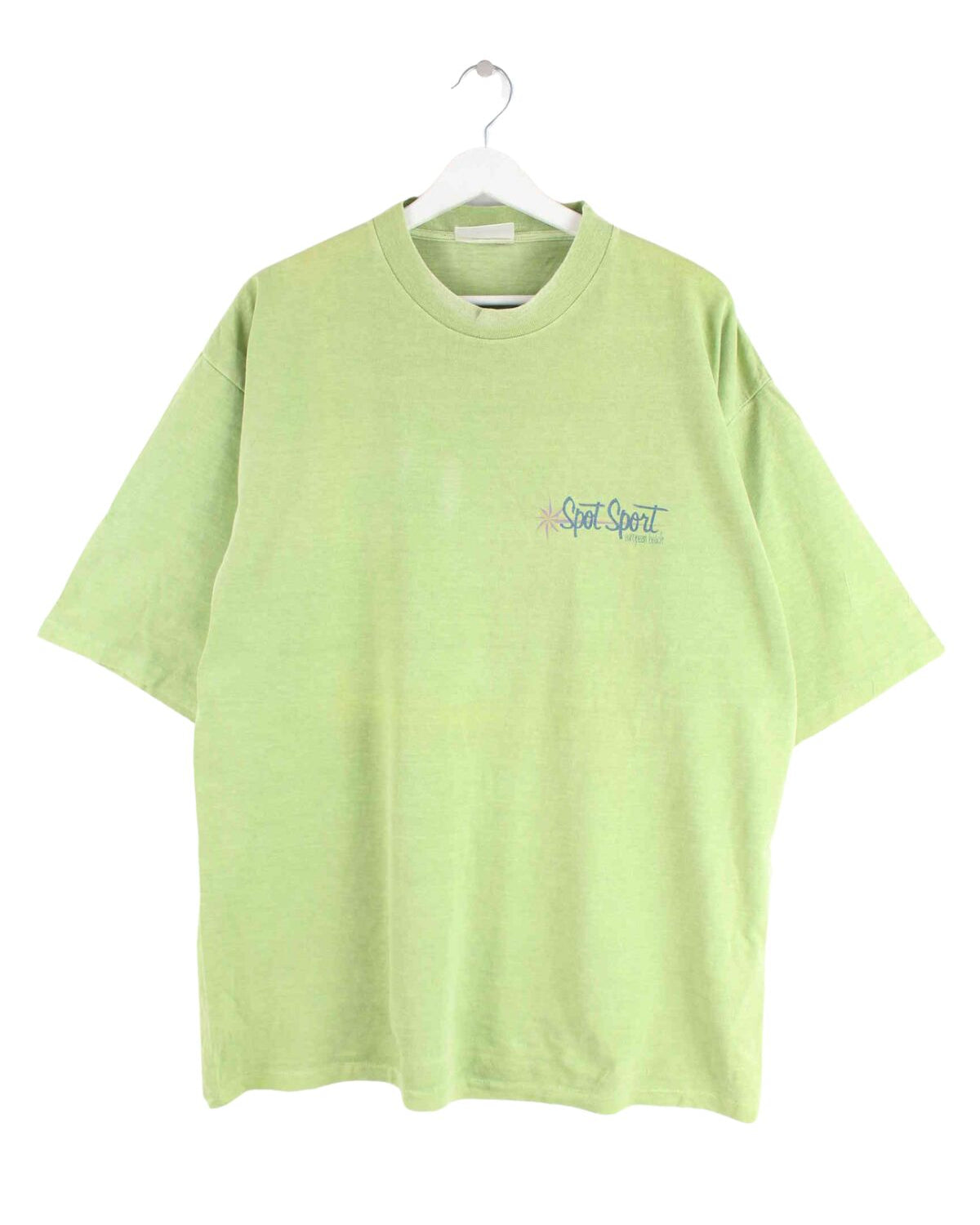 Vintage 1991 Heavy Single Stitch T-Shirt Grün XL (front image)