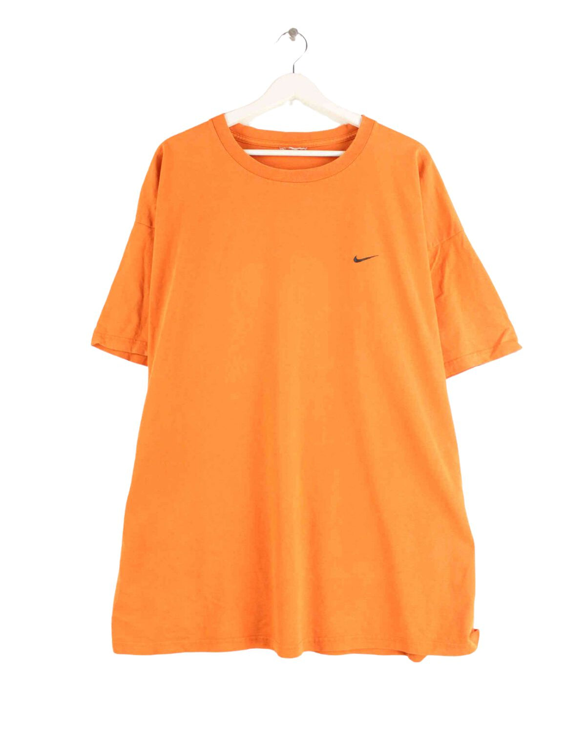 Nike y2k Swoosh T-Shirt Orange XXL (front image)
