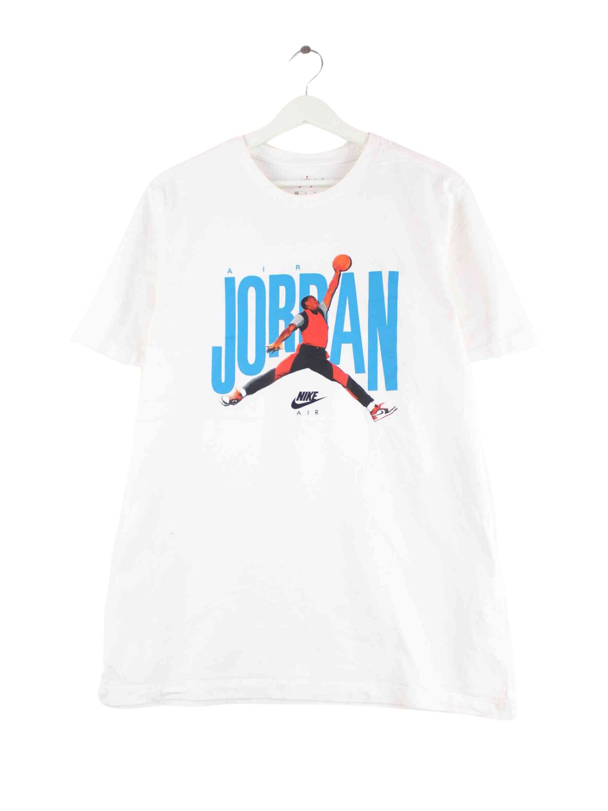 Nike Air Jordan Print T-Shirt Weiß L (front image)