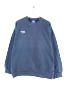 Umbro 90s Vintage Faded Basic Sweater Blau XL (front image)