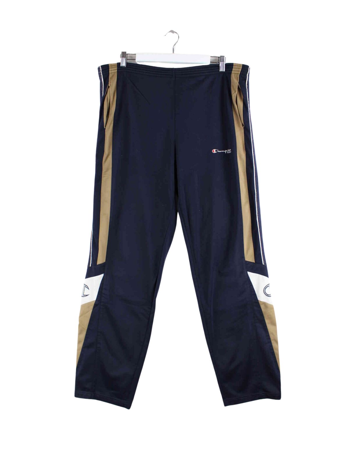 Champion Embroidered Track Pants Blau L (front image)