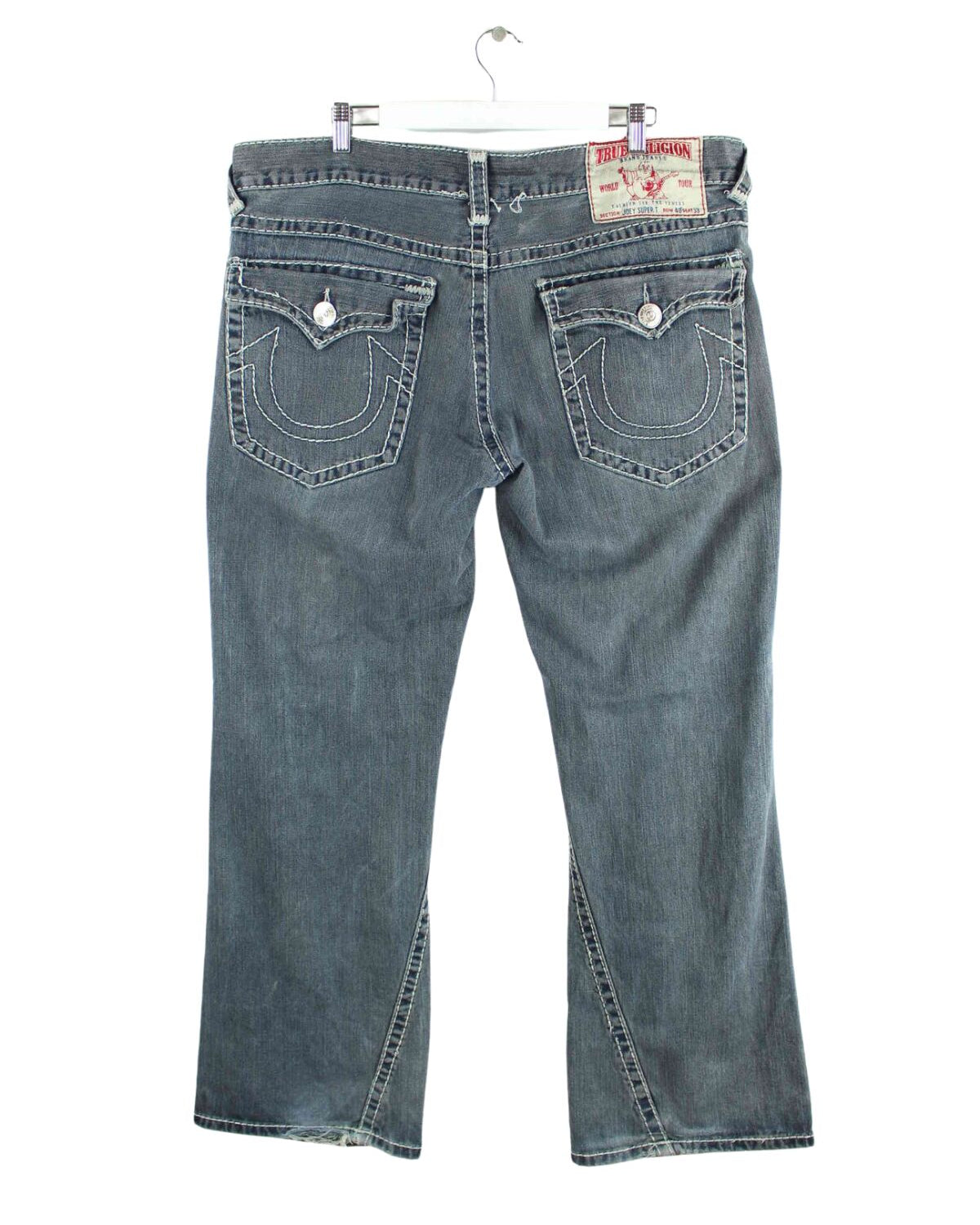 True Religion 90s Joey Super T Jeans Blau W40 L34 (back image)