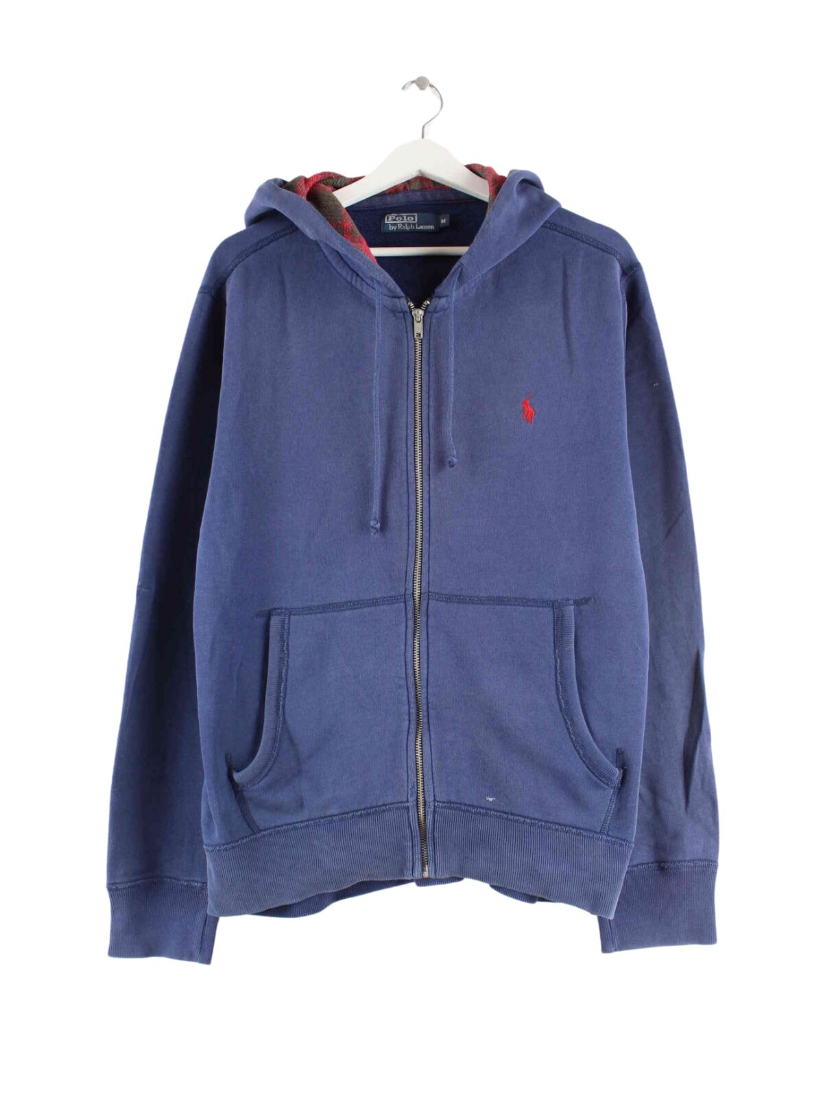 Ralph Lauren y2k Zip Hoodie Blue M – Peeces