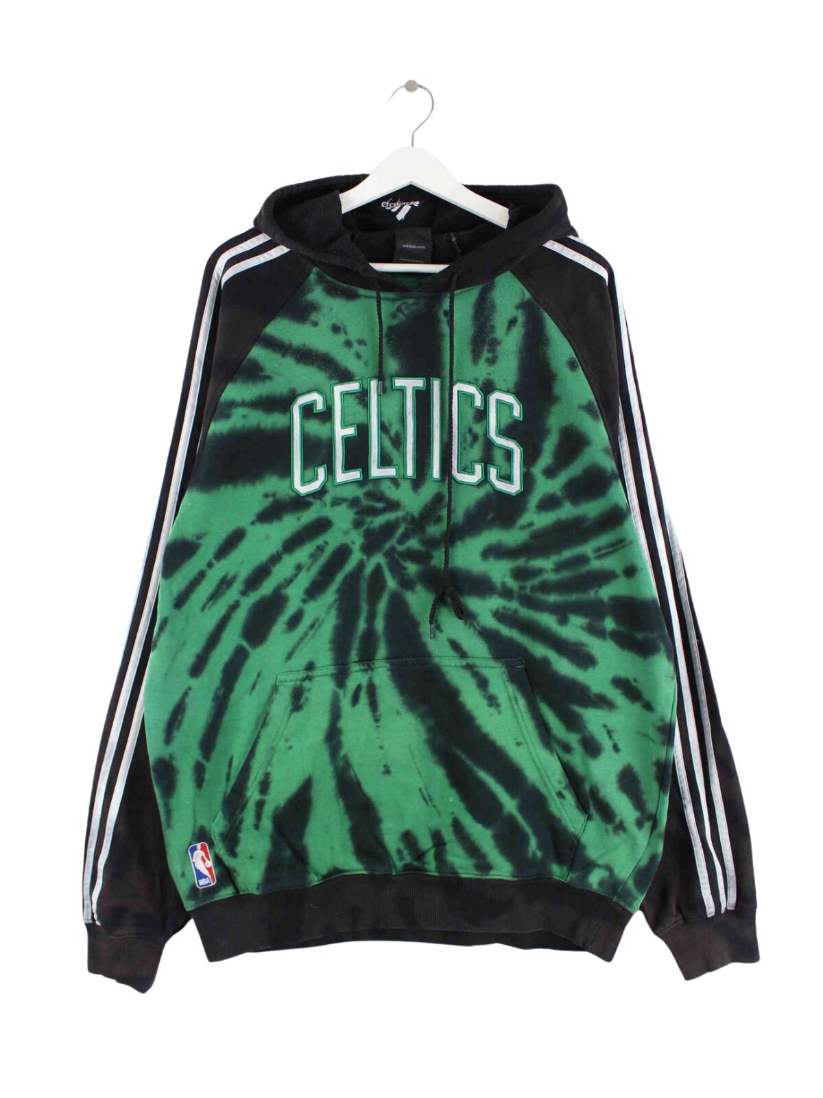 Adidas 00s NBA Boston Celtics Tie Dye Hoodie Mehrfarbig L (front image)