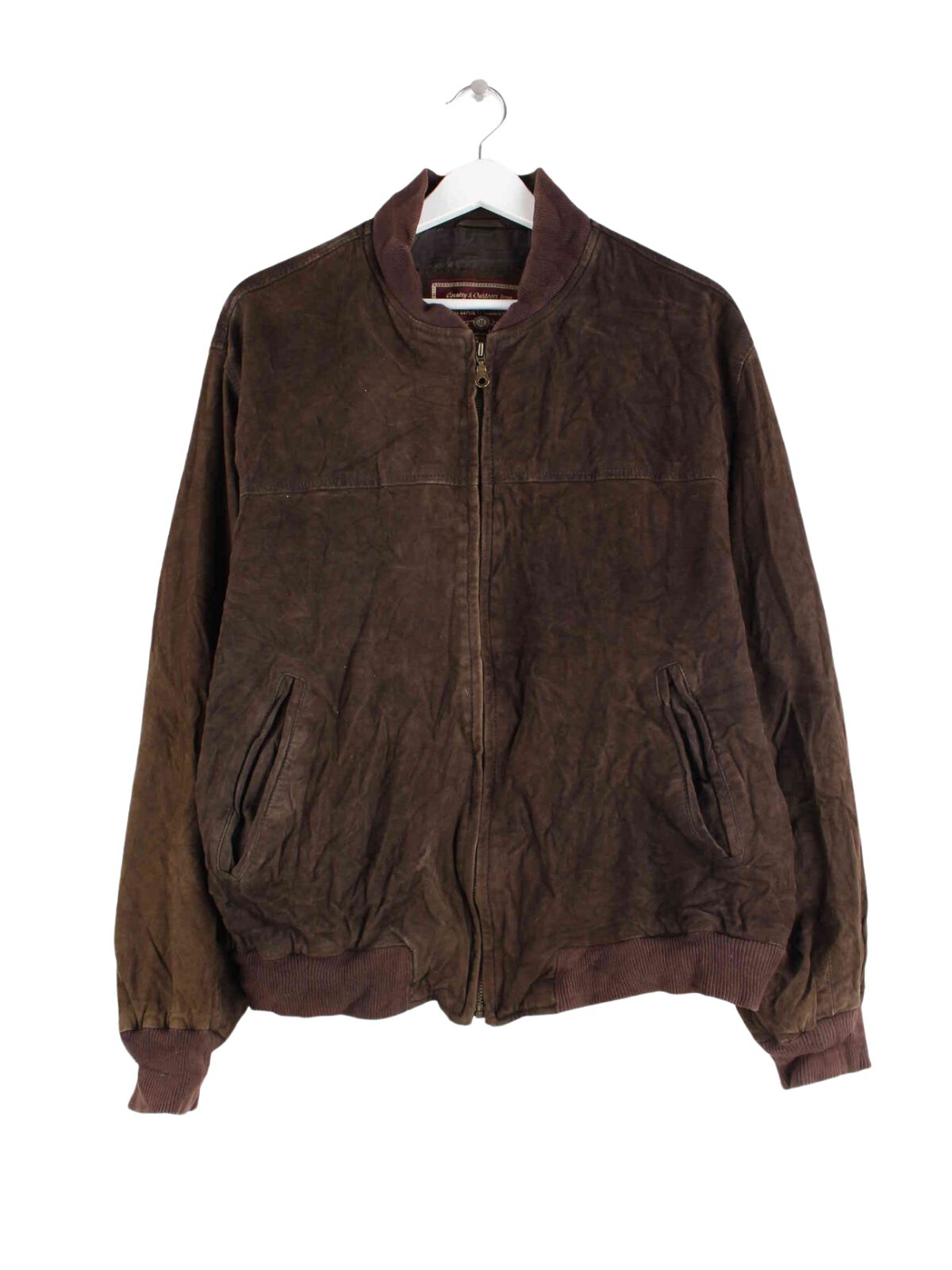 Marlboro 90s Vintage Leather Jacket Brown L – Peeces