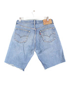 Levi's 501 Custom Jorts/Jeans Shorts Blau W34 (back image)