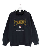 Lee 90s Vintage Embroidered Sweater Schwarz L (front image)