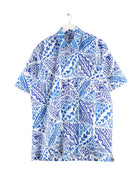 Vintage y2k Hawaii Hemd Blau 4XL (front image)