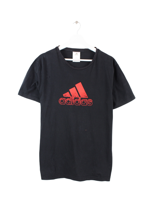 Adidas Print T-Shirt Schwarz M