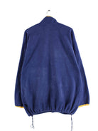 Adidas 90s Vintage Fleece Sweatjacke Blau XXL (back image)