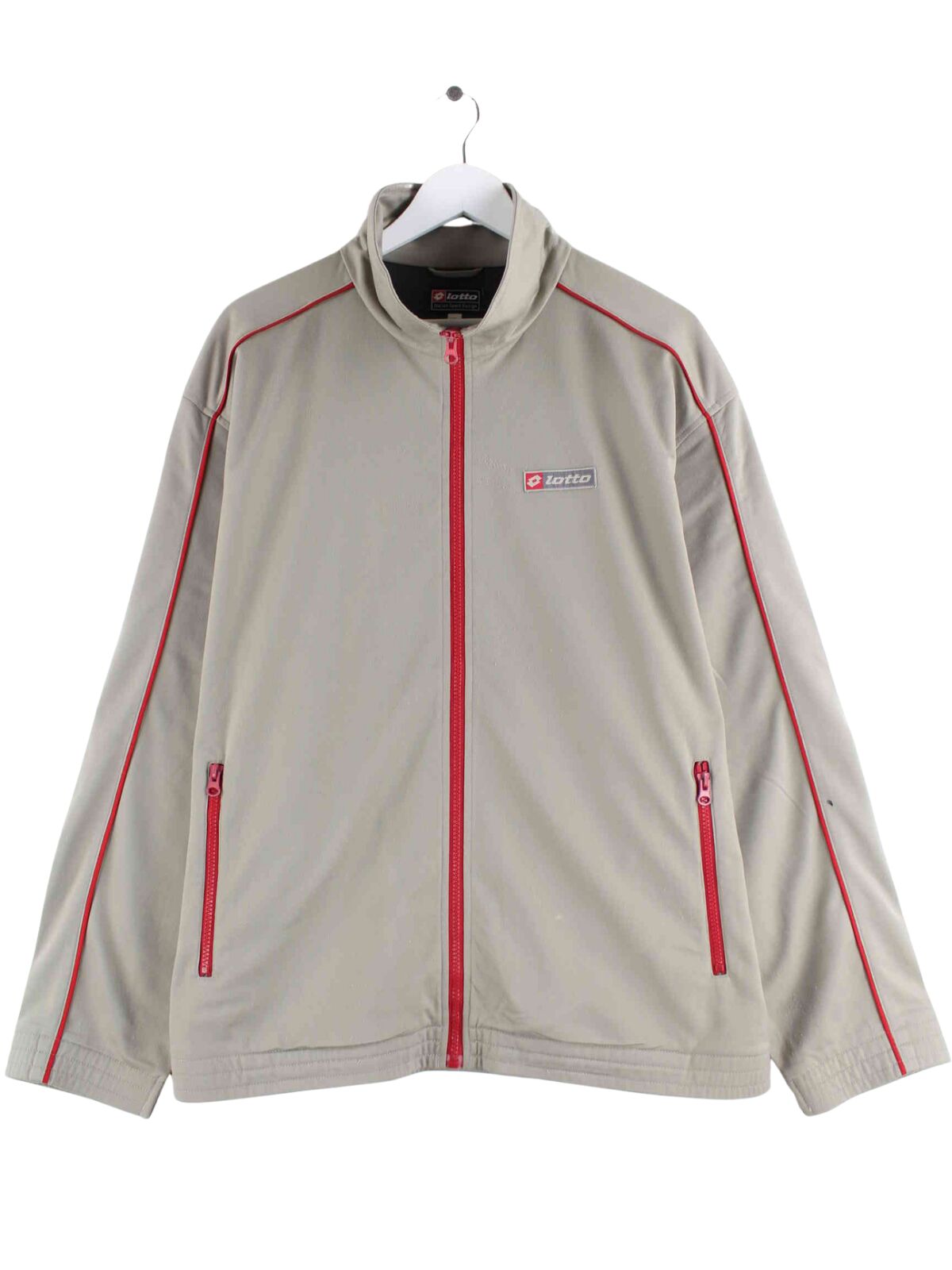 Lotto 00s Trainingsjacke Beige XL (front image)