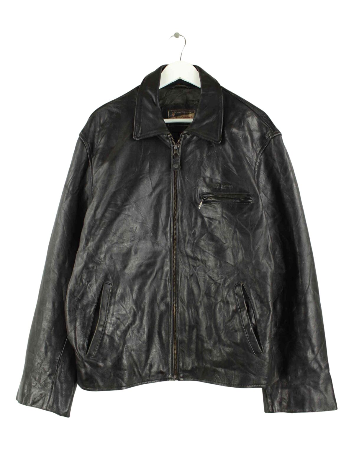 Leder- Stoff shops Blouson 90'er Jahre