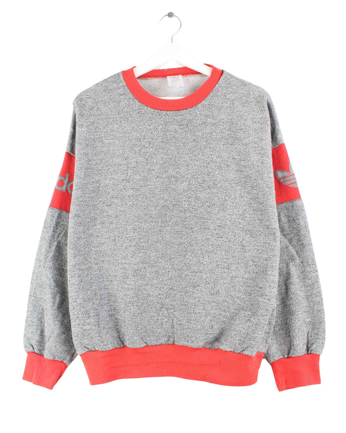 Adidas 80s Vintage Sweater Grau S (front image)
