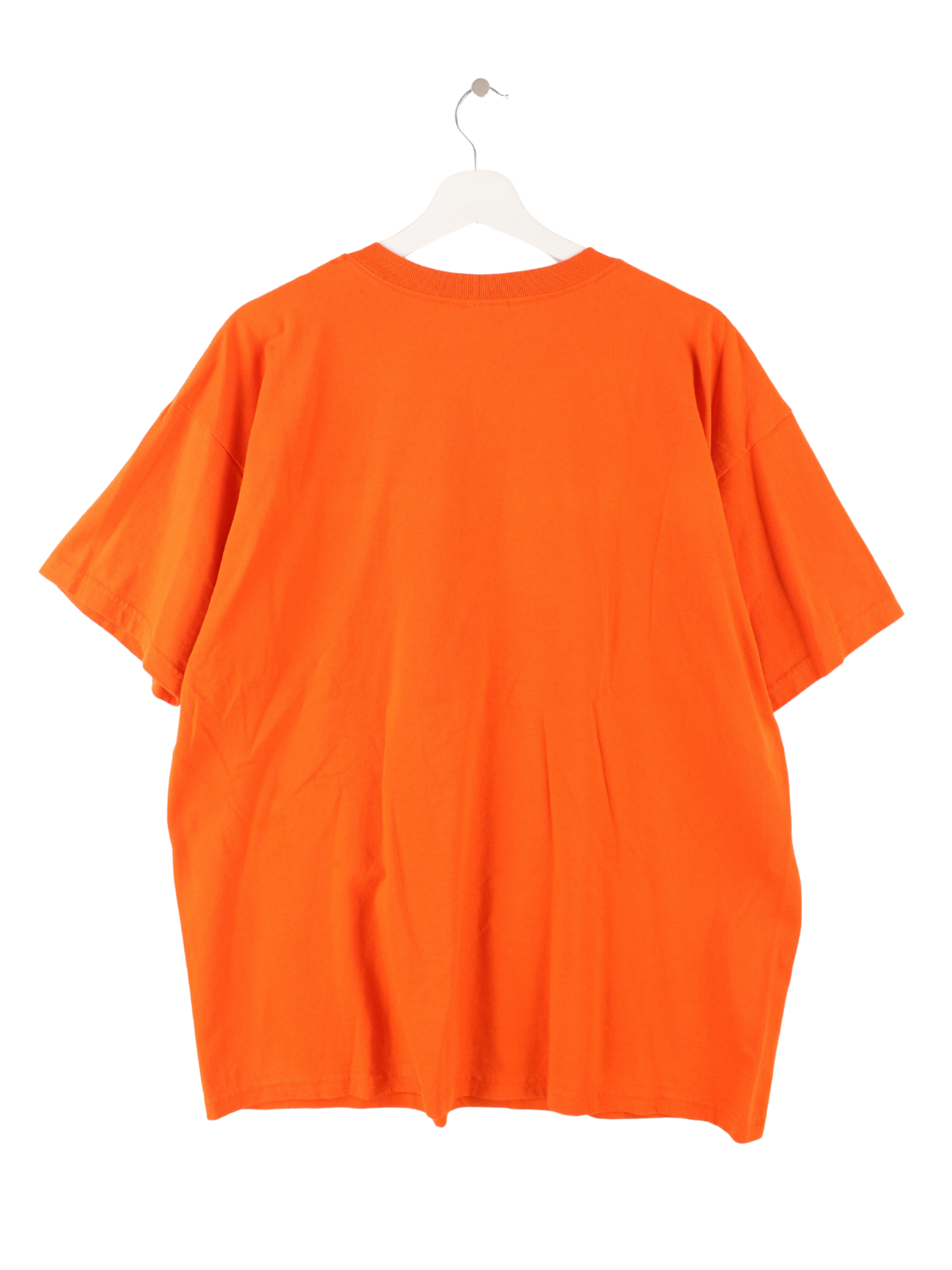 Fruit of the Loom Football Print T-Shirt Orange XL