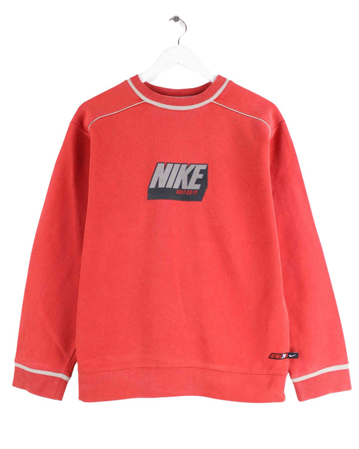 Nike y2k Athle71c Print Sweater Rot L (front image)