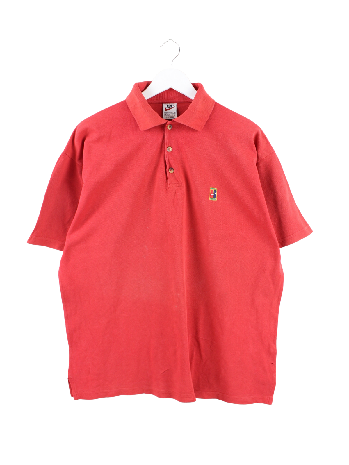 Nike Court 90s Polo Red XL – Peeces