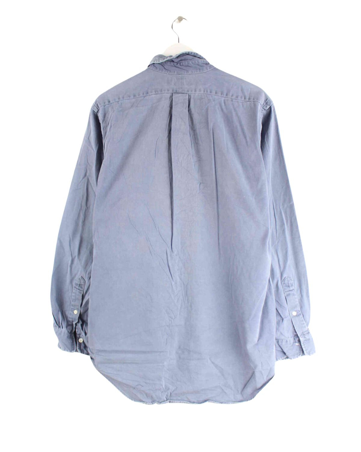 Ralph Lauren 90s Vintage Hemd Blau L (back image)