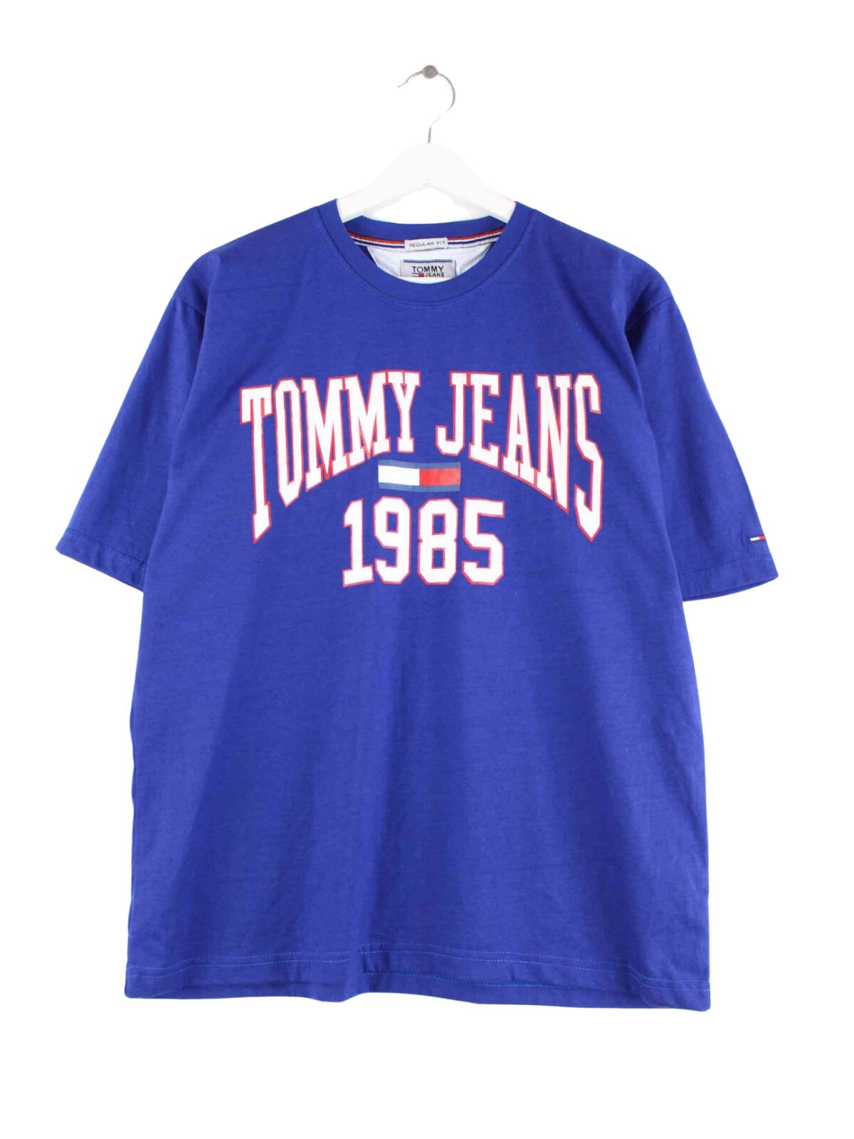 Tommy Hilfiger 90s Vintage Print T-Shirt Blau M (front image)