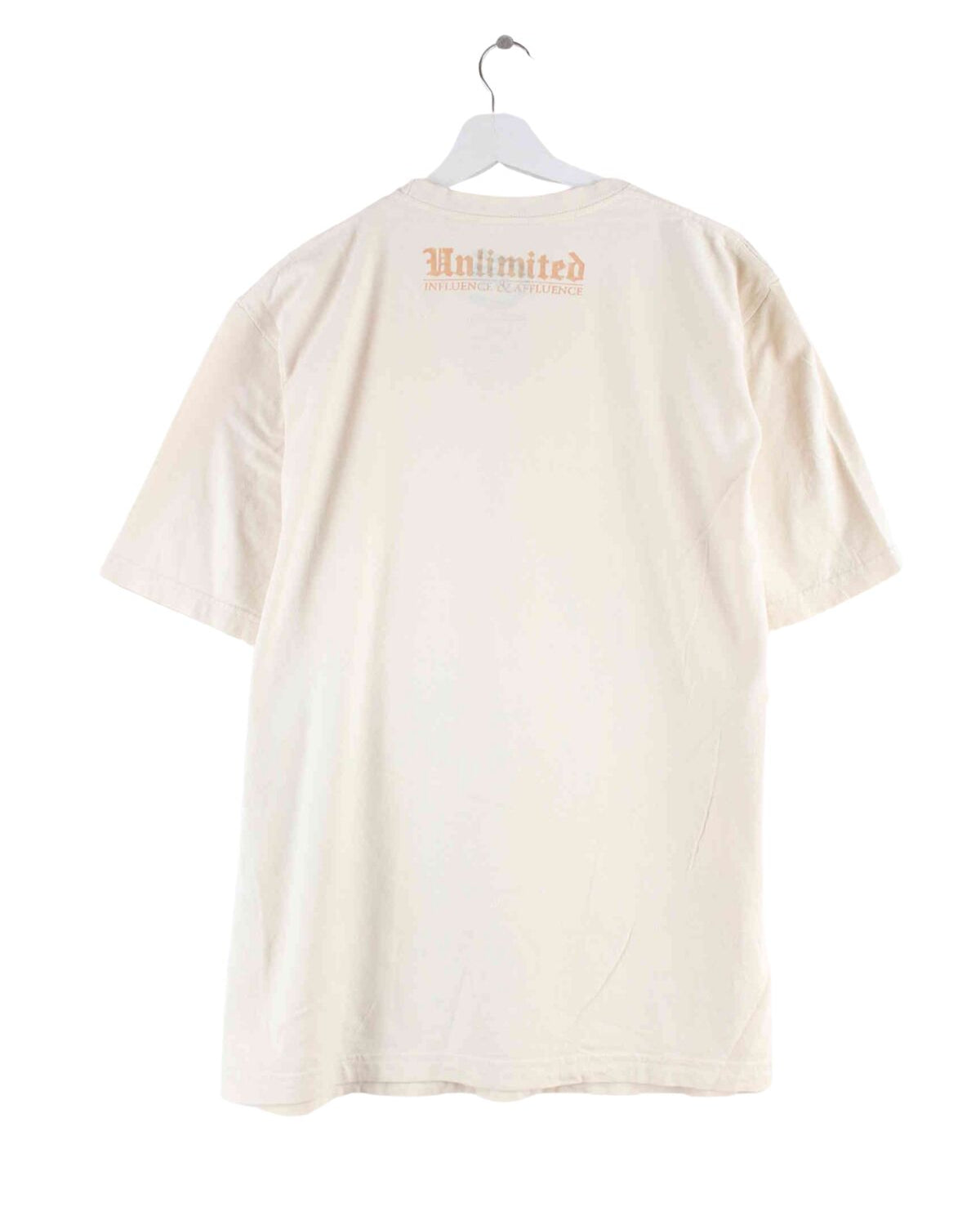 Ecko Crazy Print T-Shirt Beige L (back image)
