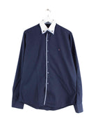 Tommy Hilfiger Basic Slim Fit Hemd Blau L (front image)