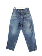 Fubu y2k Classic Fit Embroidered Jeans Blau W30 L32 (back image)