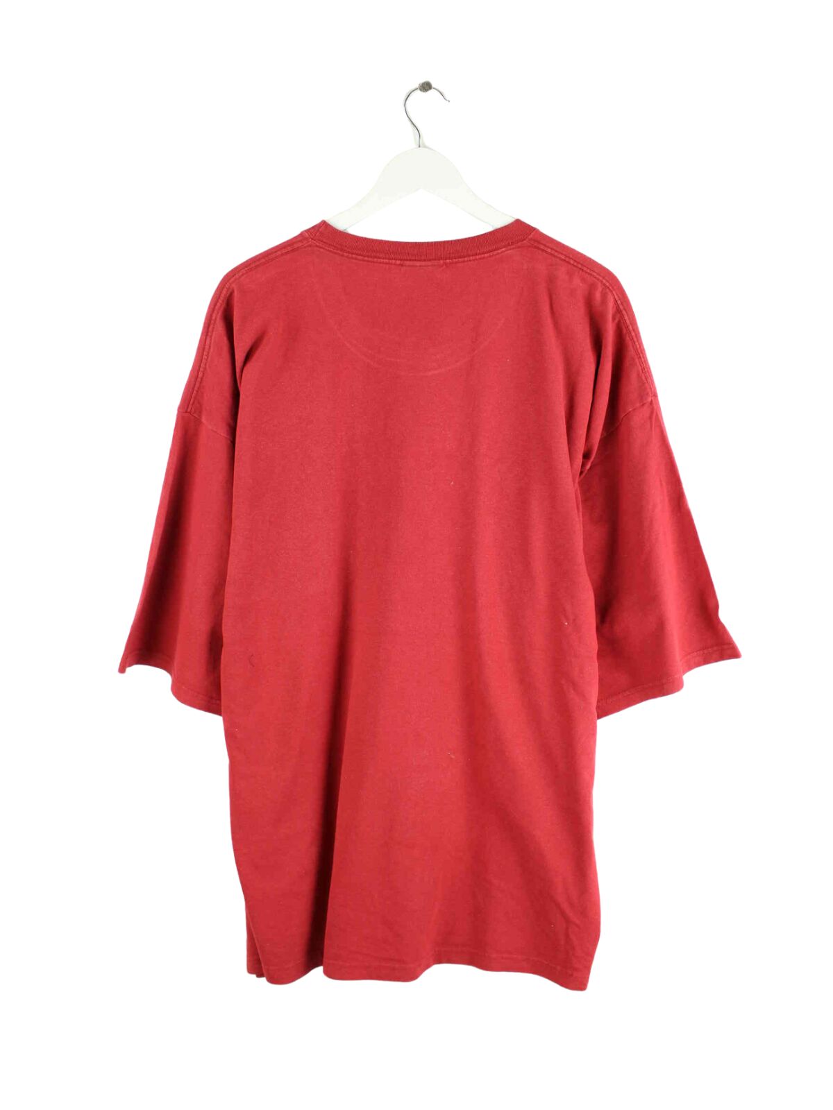 Reebok y2k Washington Redskins Print T-Shirt Rot XXL (back image)