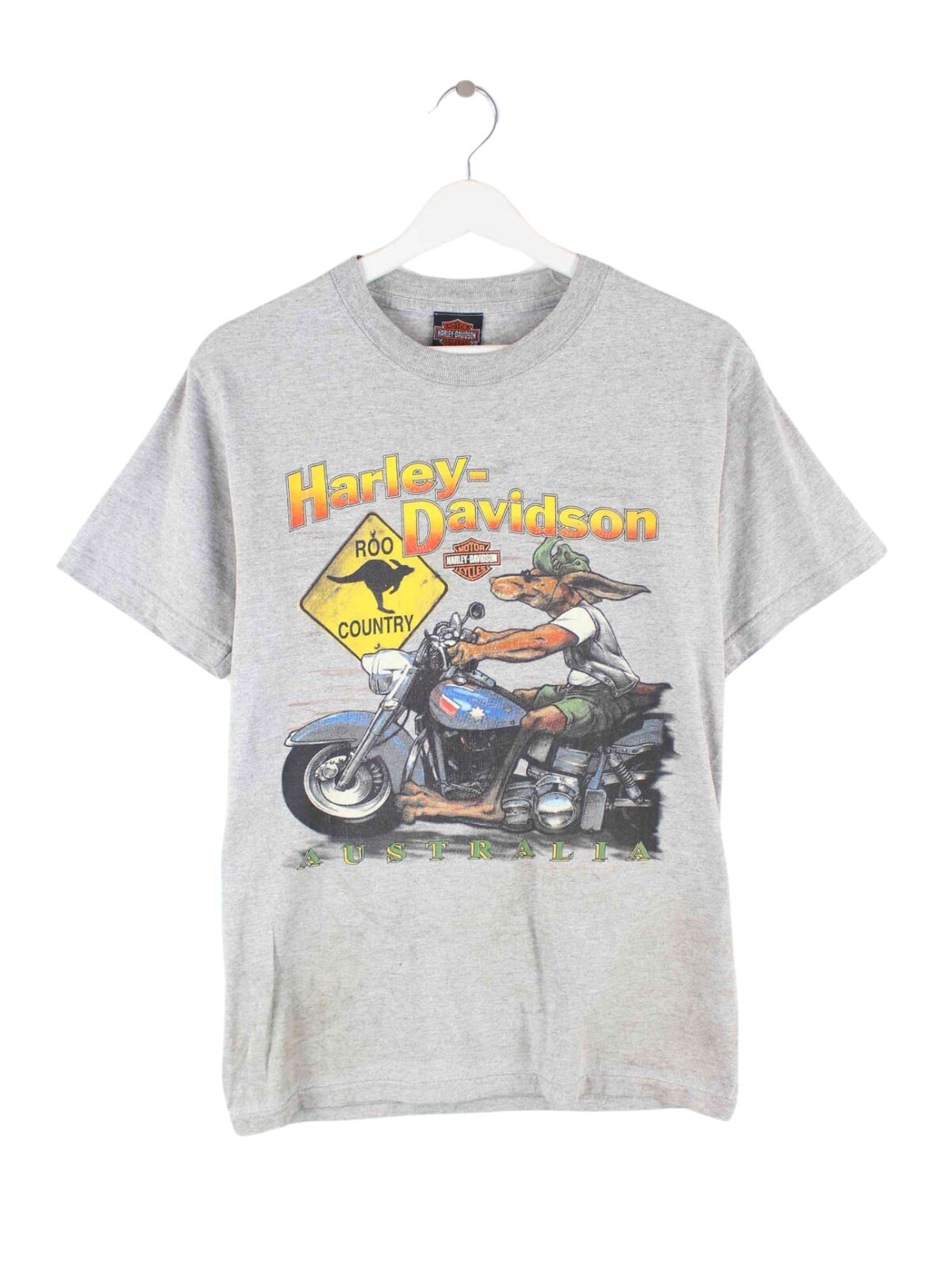 Harley Davidson Australia Print T-Shirt Grau S (front image)