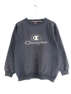Champion y2k Embroidered Sweater Blau S (front image)