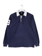 Ralph Lauren Langarm Polo Blau S (front image)