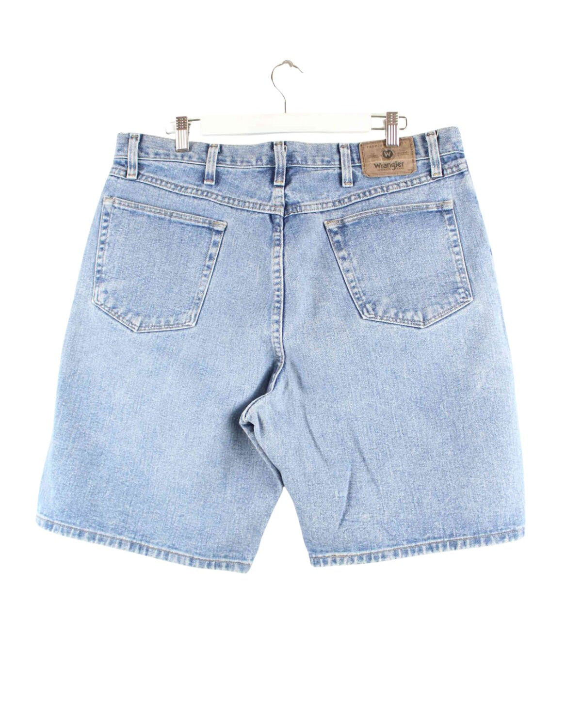 Wrangler Relaxed Fit Jeans Shorts Blau W38 (back image)
