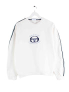 Sergio Tacchini 00s Embroidered Sweater Weiß S (front image)