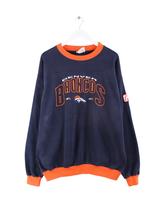 CSA Denver Broncos Sweater Blau L