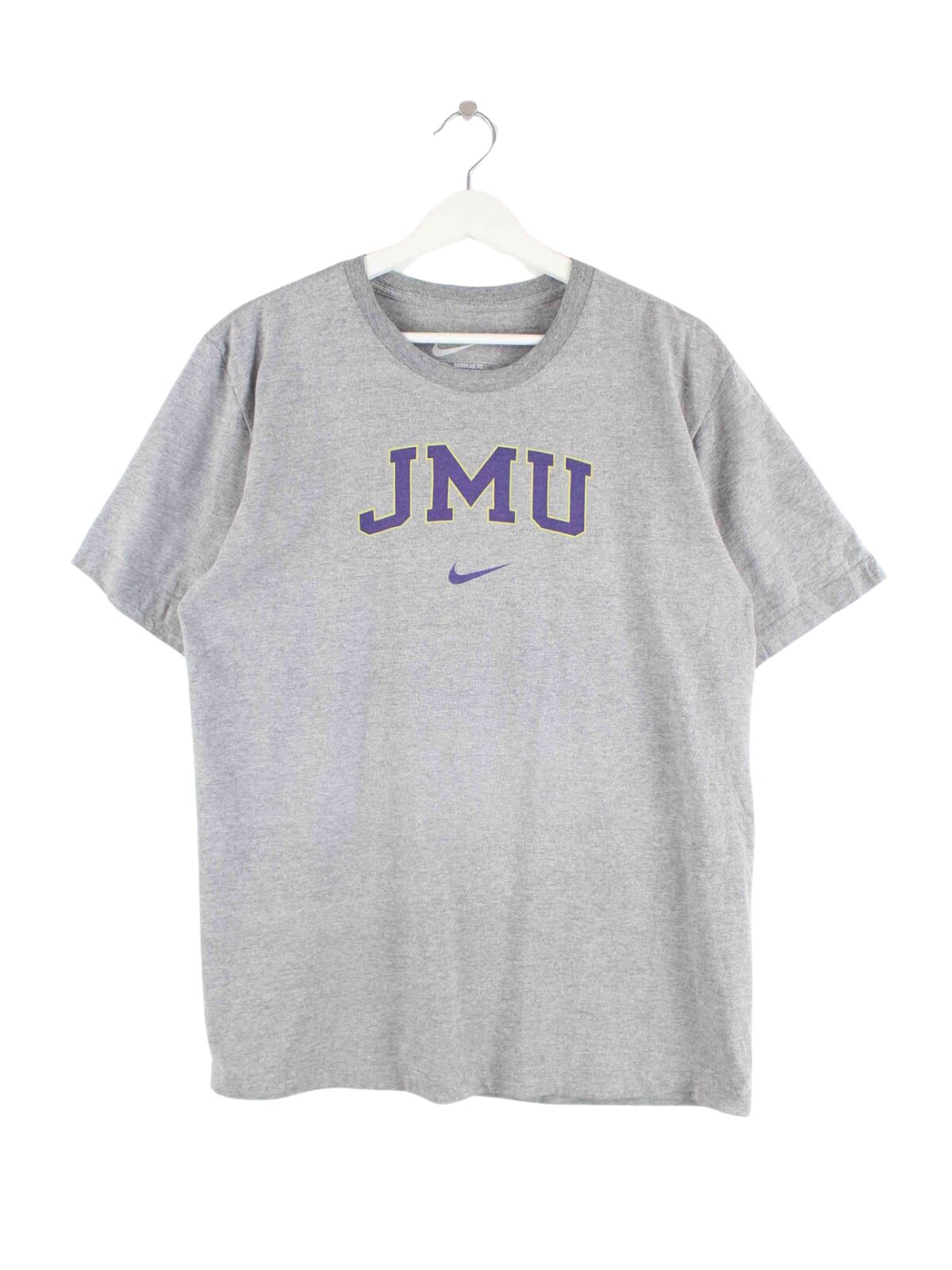 Nike JMU Center Swoosh T-Shirt Grau M (front image)
